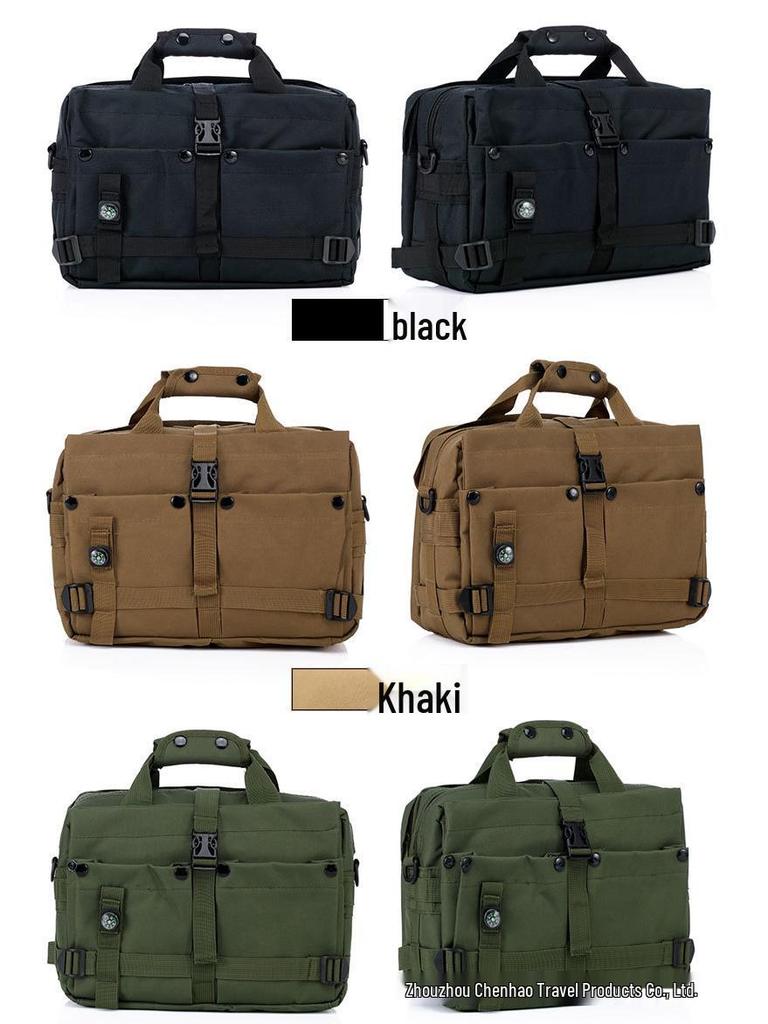 Borsa Tattica per Laptop Chenhao: Borsa a tracolla e per fotocamera in stile militare