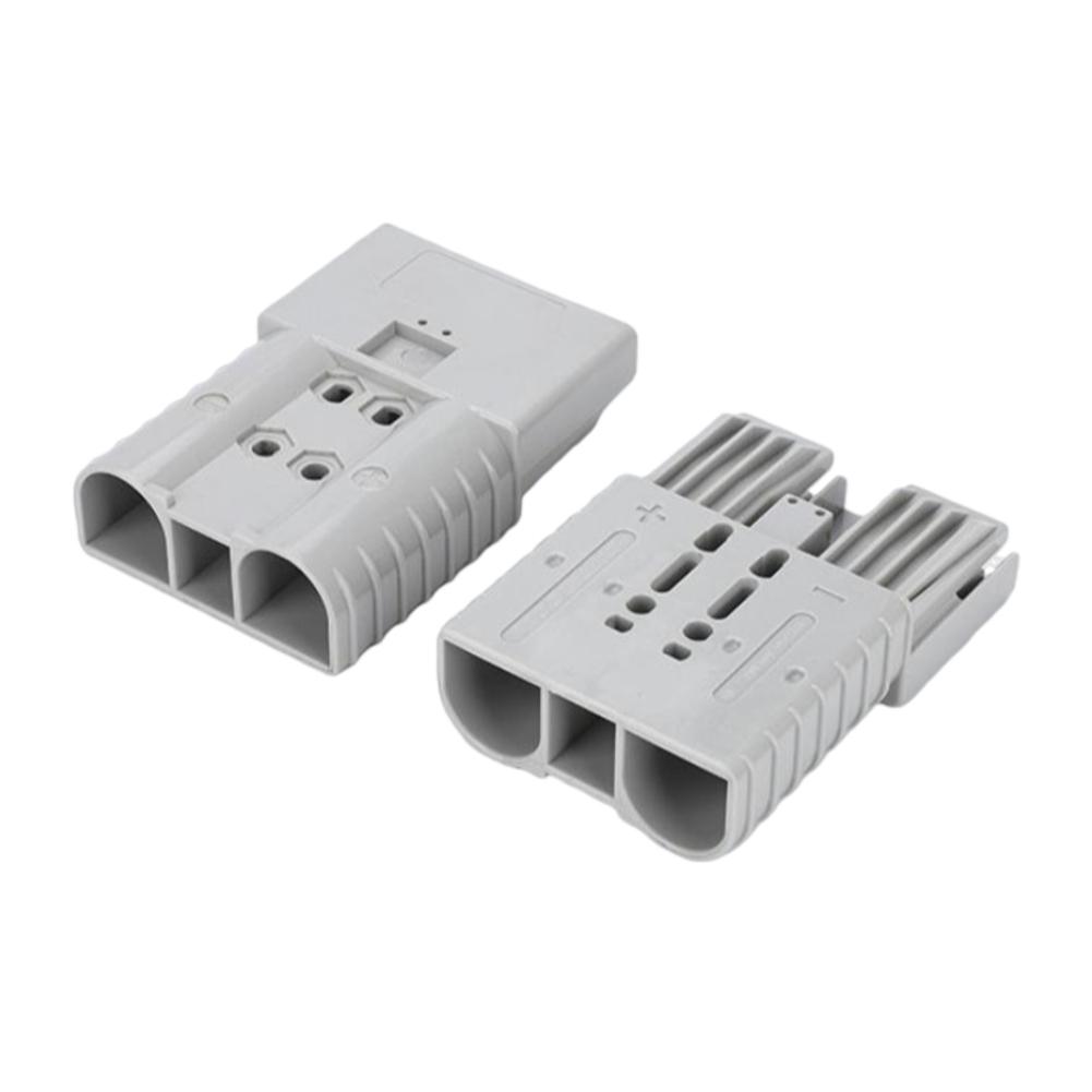 Solar Applications Gray 320A Power Connector Forklift Terminal Rated Voltage 1000VDC Flame-retardant PC UL94V-0
