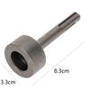 Ground Rod Driver Drill Socket Heavy Duty Alloy Steel Drill Bits Driver Wear Resistant Ground Rods for Rotary Hammer Drill Tools