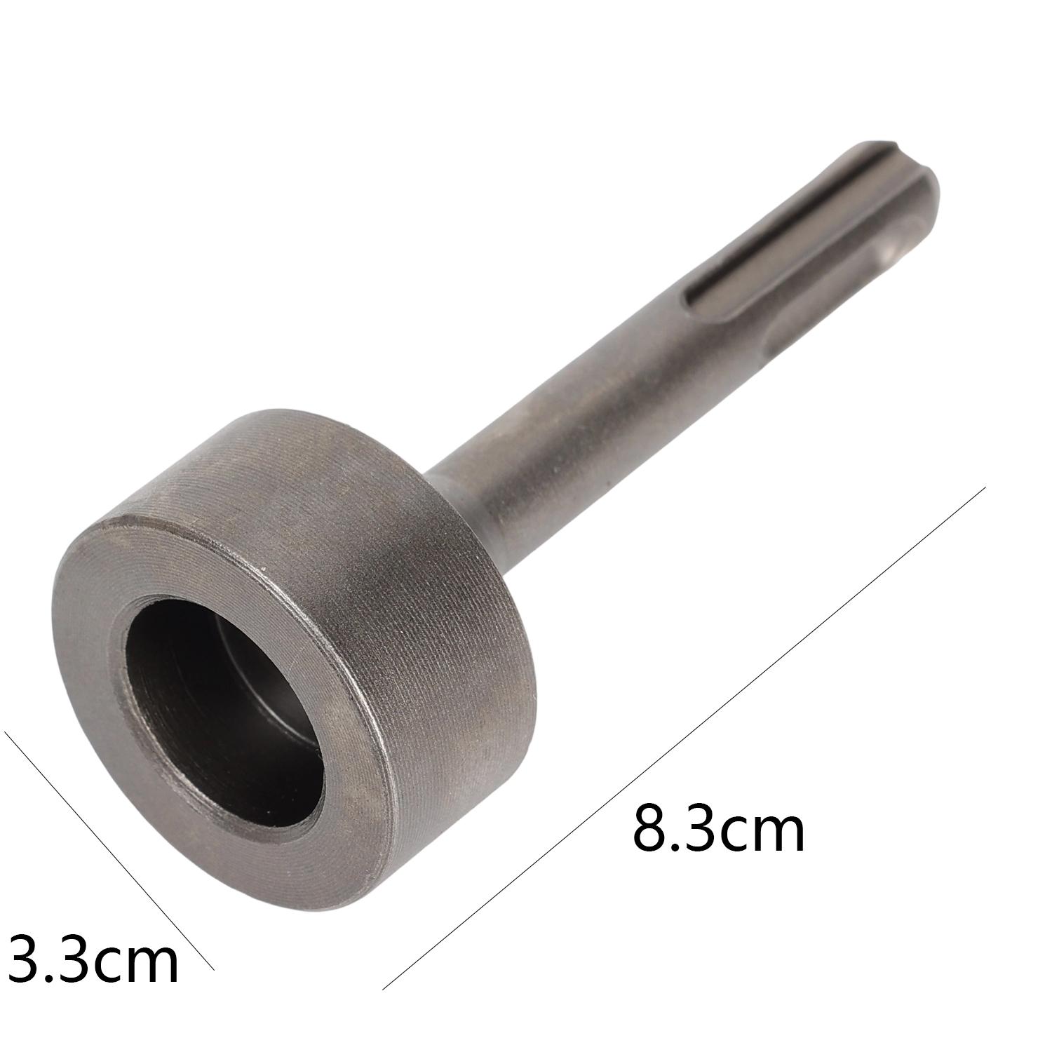 

Electric Hammer Joints Heavy Duty Pile Driving Hammer Head Ground Rod Driver Drill Bit Earth Stake Grounding Impact 19/21/35mm