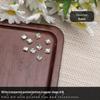 Nail Art Rhinestones: Transparent Pointed Hearts, Axe Heads, Square Rock Candy - Super Shiny Press-on Decorations