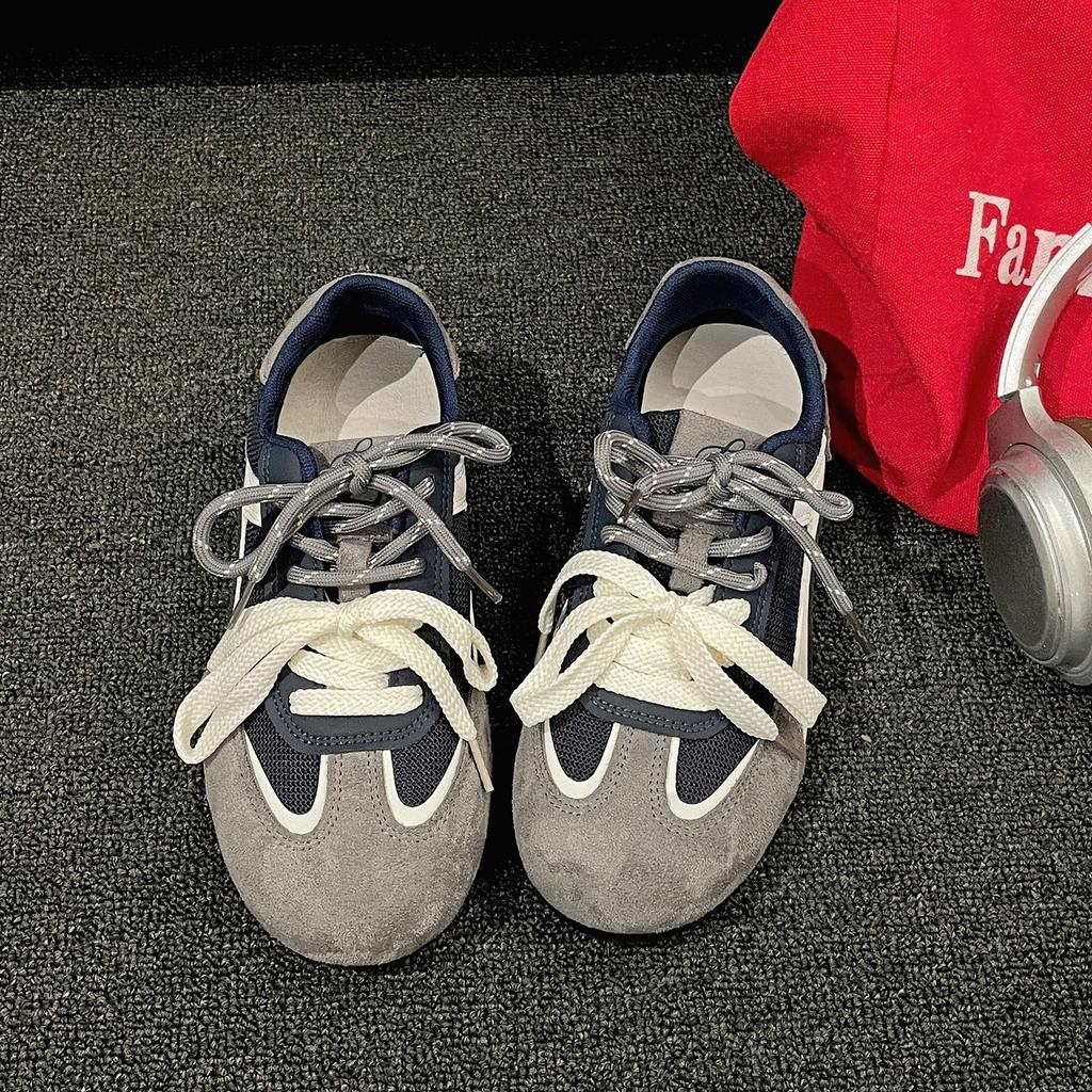 Queen Fan Black Retro Platform Training Shoes Women's 2025 New Autumn Skirts Versatile Low-top Sneakers