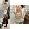 Elegant Woven Shoulder Bag For Women 2024 Trendy Summer Fashion Handbag