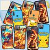 Phone Case for Samsung Galaxy S25 S23 S22 S24 Ultra FE Plus S9 A05 A06 A15 A16 A36 A37 A35 A54 A55 A56 A57 A25 A53 Anime Pikachu Pokemon GO Charmander