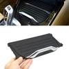 Couvercle coulissant pour porte-gobelet de console centrale pour BMW X3 F25/X4 F26 | Volet roulant rétractable de console avant, Garniture de couvercle de porte-gobelet Anti-poussière, pour
