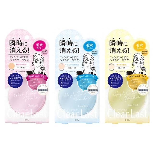 BCL - Clear Last Face Powder High Cover N SPF 40 PA+++ Kira-Hada Ocher