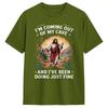 Coming Out of My Cave the Jesus Resurrection EasterT Shirt Beach Cotton TShirts Unisexs Casual Tshirt Short Sleeve Aesthetic Top
