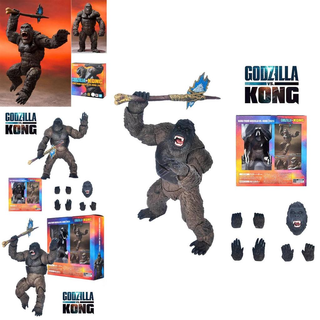 Godzilla Vs Kong King Kong Toy Model Figure Highly Posable Pvc Material 14cm Height