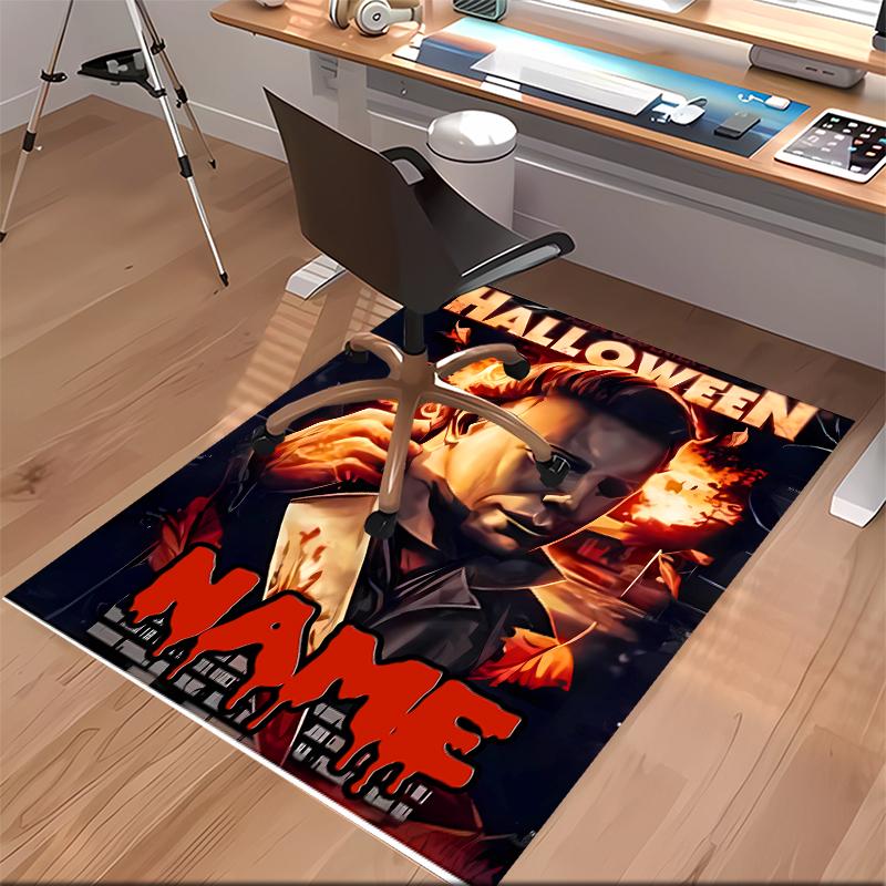 Custom personalization Michael Myers Print Area Rug - Soft, Washable Non-Slip Indoor Mat,Living Room,Home&Office Decorative Rug