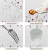 Sunflower Floral Tablecloth Plant Print Waterproof Oilproof Wedding Birthday Party Home Restaurant Dining Table Decor Repeatable
