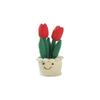 Crochet Flower Potted Plant - Cute Knitted & Rose For Home Decor- Perfect Gift For Valentine's Day & Birthdays