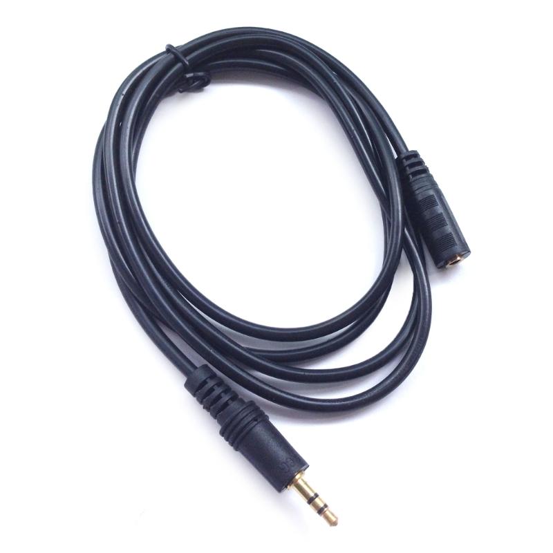 3.5mm Male to Female Extender Cord Headphone Cable Audios Stereo Auxiliary Cable for PC 3.5mm Male to 3.5mm Female Cord