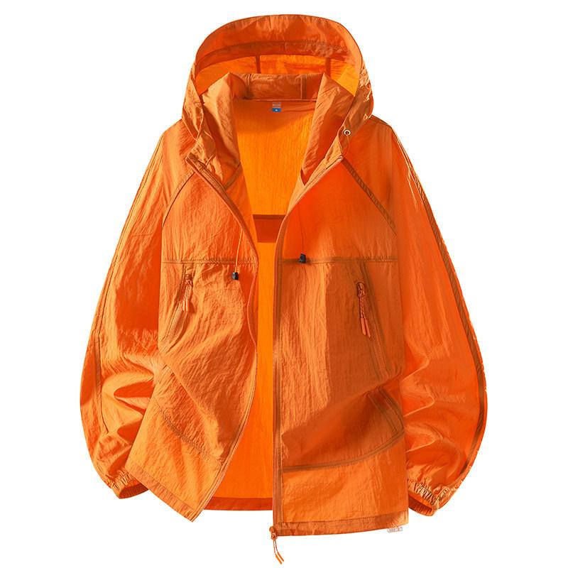 Outdoor ice silk sun-protective jacket for men, new summer thin UV protection group sun-protective clothing, women's skin shirt