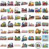 56 Cartoon Train Graffiti Stickers Guitar Notebook Suitcase DIY Waterproof Stickers