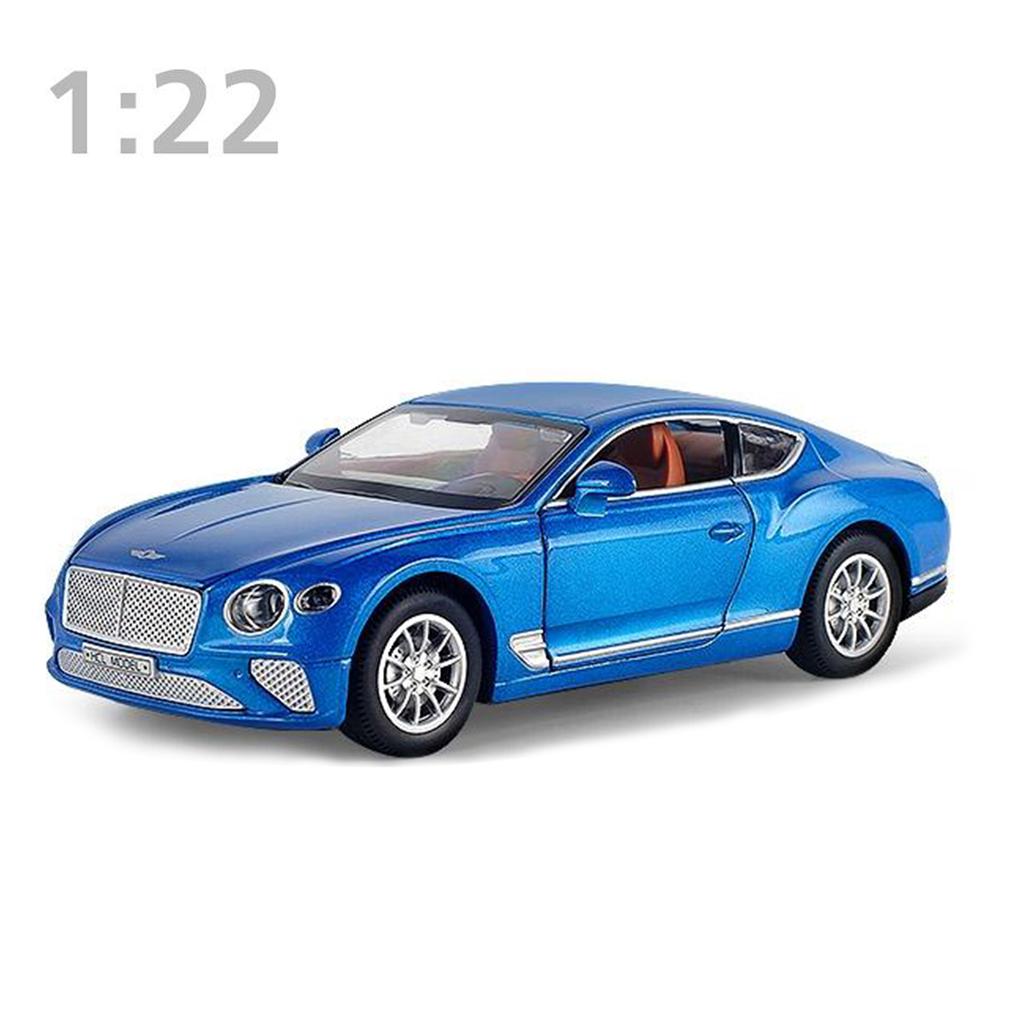 1:22 Bentley Continental GT Alloy Luxy Car Model Diecast Metal Toy Vehicles Car Model Collection Kids Gift