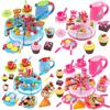 Delightful Pretend Role Play Kitchen Toy Happy Birthday Cake Set For Kids Imagination