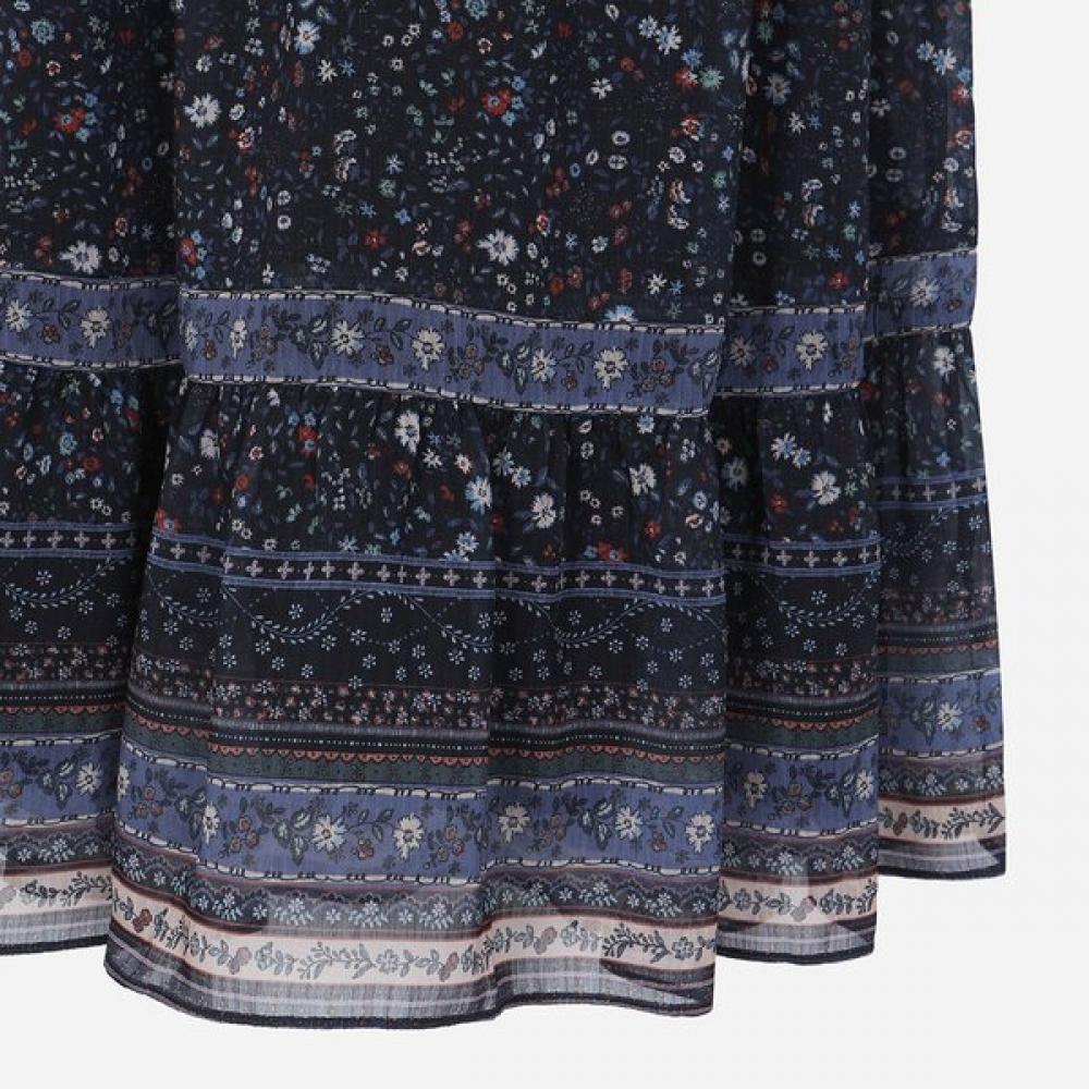 Thursday Island Frill Dress Floral Mood T264mop218w