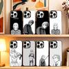 Black V-Vinland Saga Phone Case For iPhone 17,16,15,14,13,12,11 Plus,Pro Max,XS,Colorful Silver Phone Case Funda Cover