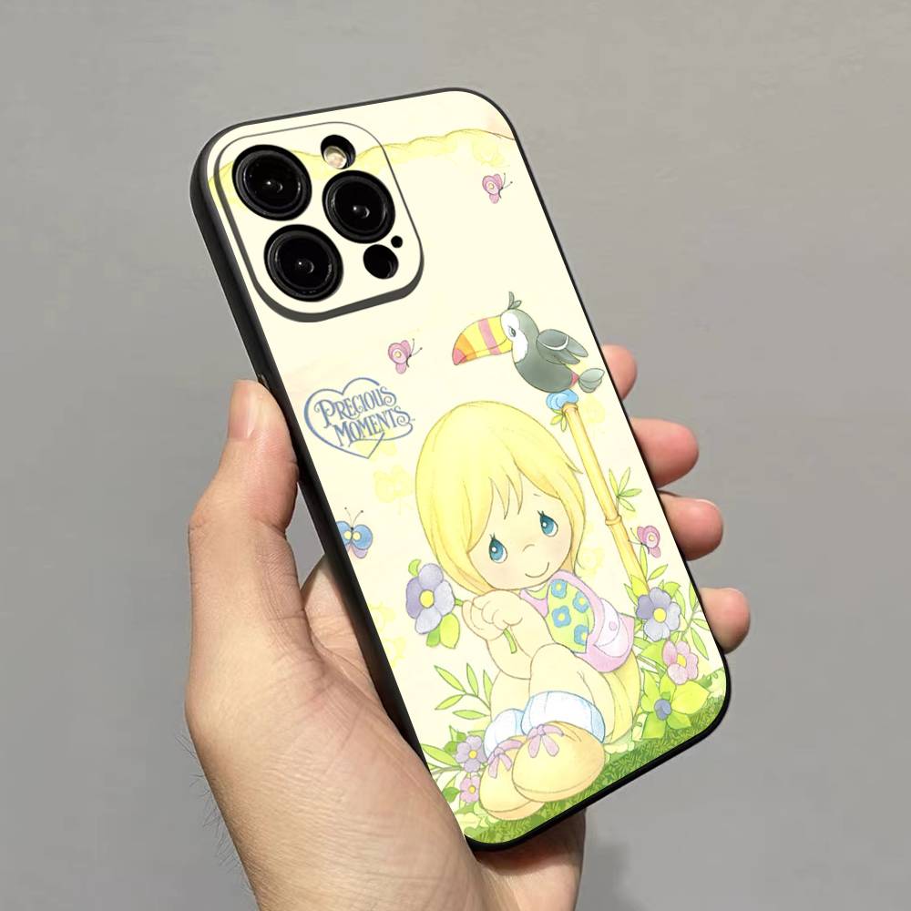 Precious Moments Niedliche Handyhülle Für IPhone 17 16 14 15 13 12 11 Pro Max Plus Silikon Weiche Abdeckung