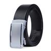 Men'S Business Belt Leather High-End Business Belt Simple Casual Versatile Automatic Buckle Belt