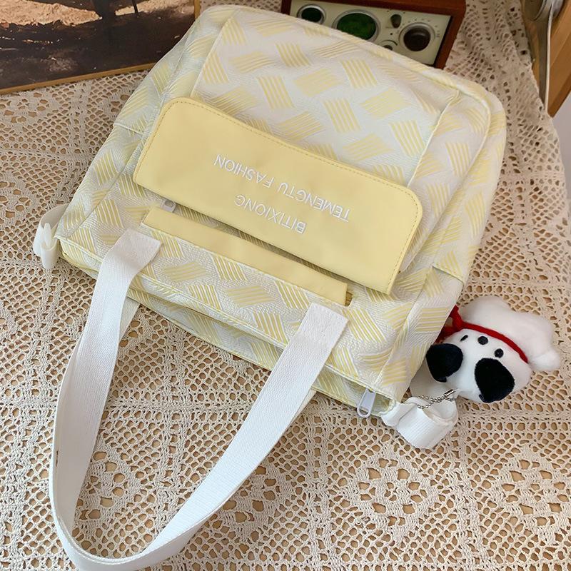 Children's Primary School Students Girls Color Blocking Backpack Middle School Students Junior High School Students Backpack