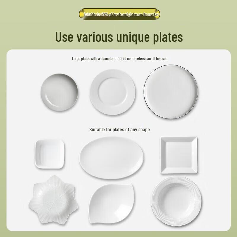 Chahua Food-Grade Elastic Bowl Covers, 150 Count