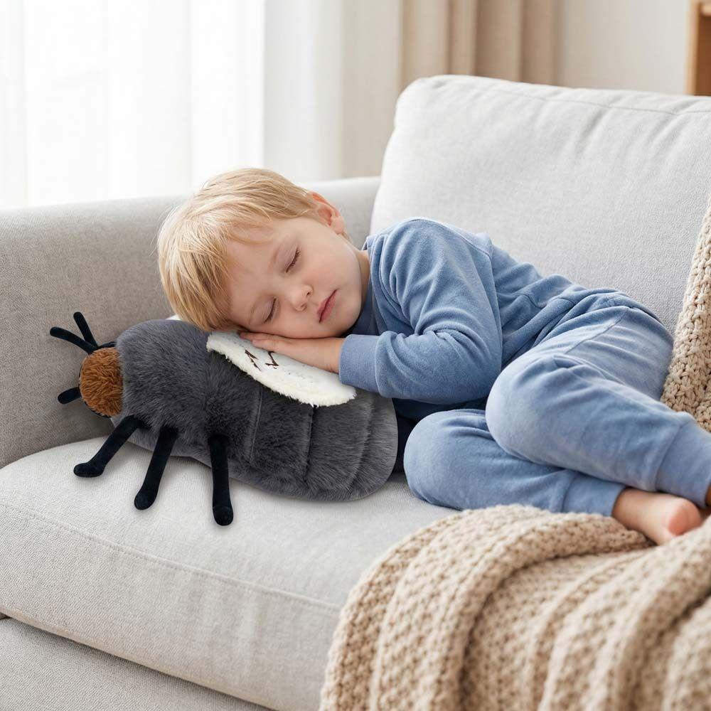 Soft Simulation Fly Plush Toy Fluffy Stuffed Animals Doll Fly Plush Doll  Festival Party Decor