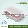 Silicone Ice Cube Tray with Lid: 4-Grid Frozen Soup & Food Storage Box