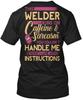 Female Welder Runs On This Caffeine And T-Shirt Made In the USA Size S To 5XL