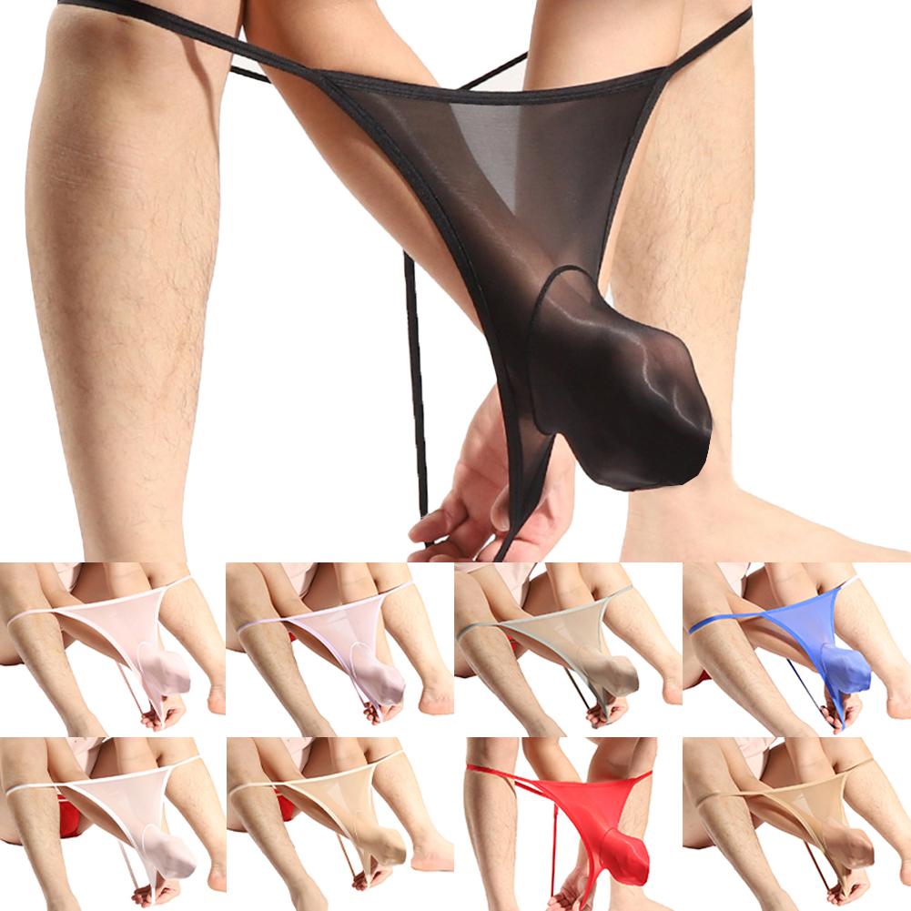 Free Size Mens Underwear Lingerie Middle Waist Nylon