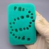 1 Stück im Labor gezüchtete, personalisierte Laborsilikonform, Grün, Geeignet für den zahnärztlichen Gebrauch, Universelles Implantatabutment