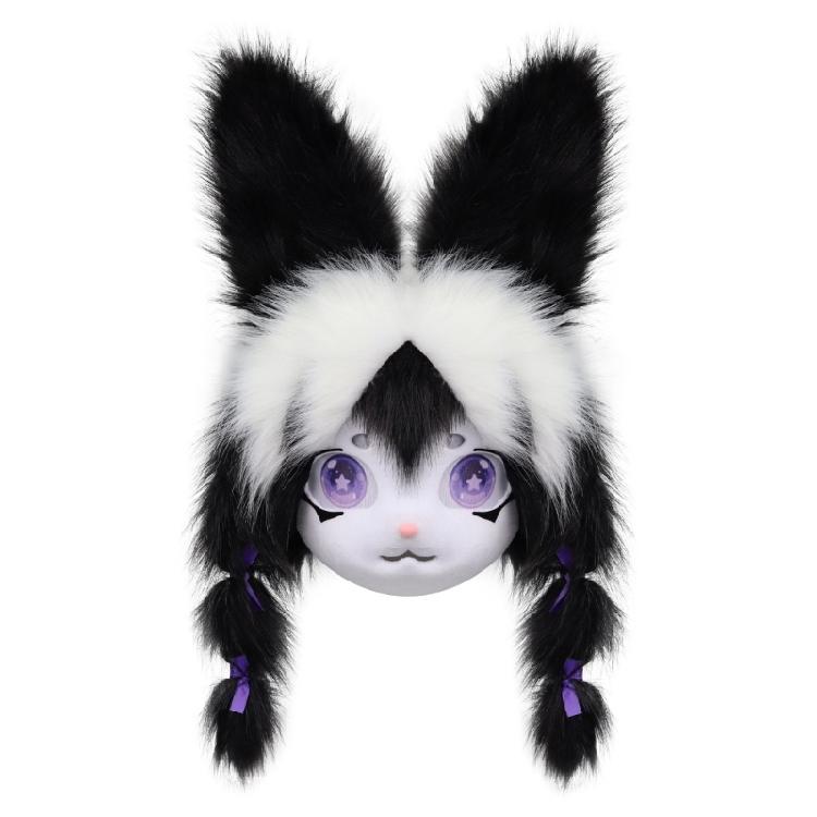 Dzīvnieka Galva Kaķi Fursuit Izgriezta Maska
