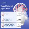 Portable USB Desktop Fan: Small Handheld Design, 3 Hours Standby, Perfect for Friend Gift