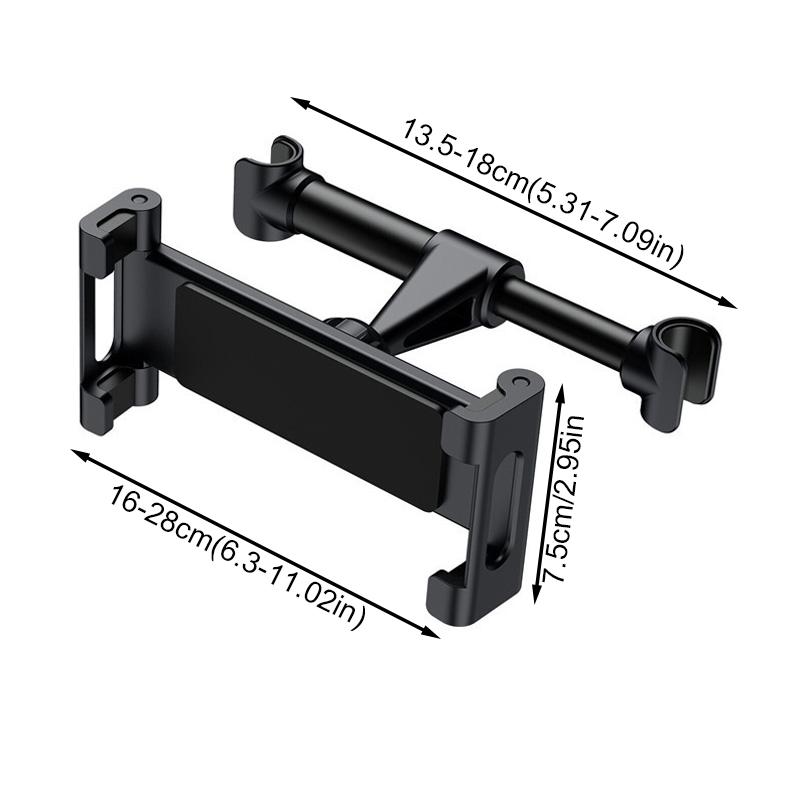 

1 шт. Универсальный держатель для телефона на заднее сиденье автомобиля, подставка для телефона, крепление для телефона из АБС-пластика, аксессуары для планшета и iPad
