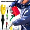 Collapsible Funnels for Transferring Gasoline in And Motorcycles, Designed for Flexible Draining And Filtering