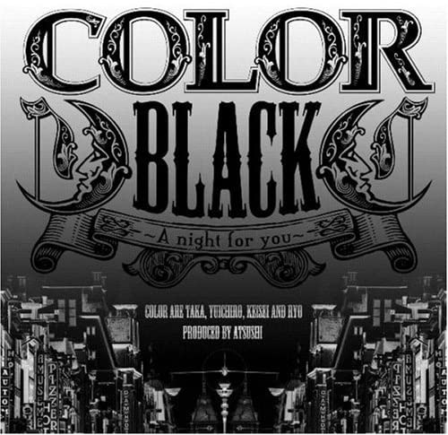 

CD COLOR - BLACK-A night for you- Japan ObiJapanese Pop/Rock Used