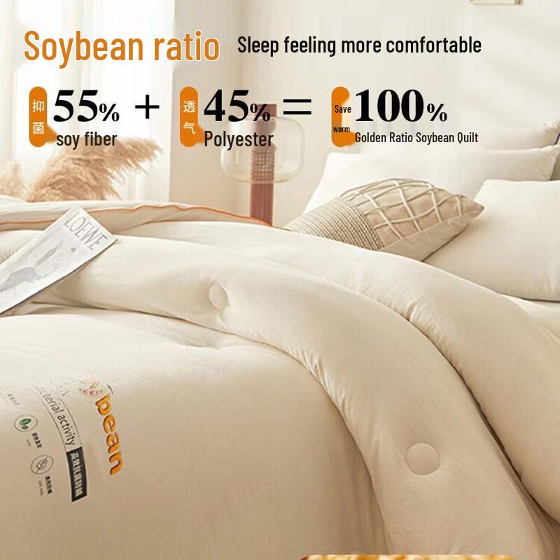 Nanjiren Antibacterial 55% Soybean Fiber Quilt