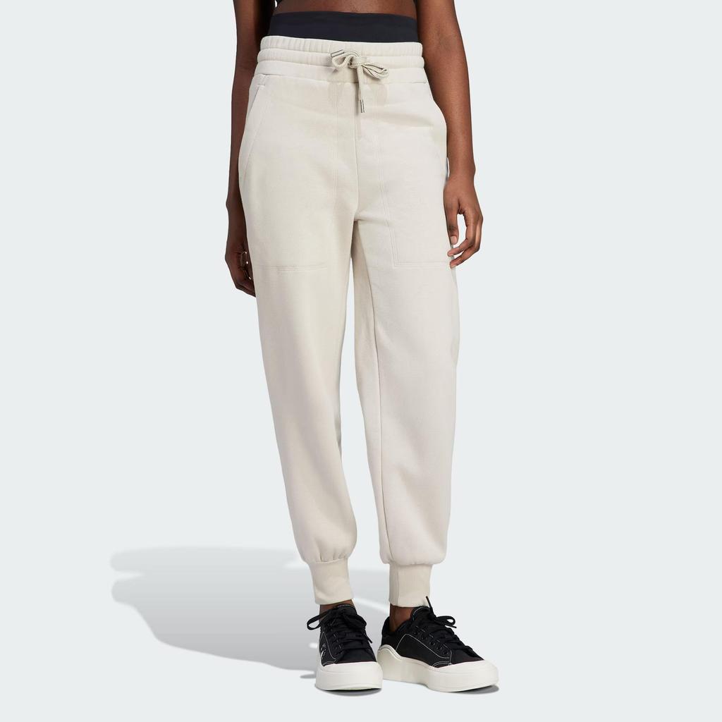 adidas Women's Casual Sports Jogger Pants Off White IQ2640