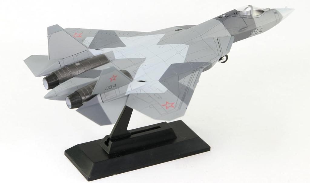 SNM Series Russian Fighter Painted Complete Product SNM15 PIT-ROAD 1/144 Su-57 (Airplane)