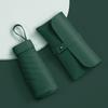 Pocket Umbrella Durability Iron Fiber Constructions UV Sun Umbrella Rain Umbrellas for Outdoor Activities and Commuting