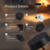 Desk Lamp Waterproof Night Light with 3 Color Temperatures, Dual Charging Modes for Bedroom, Camping and Home Daily Use