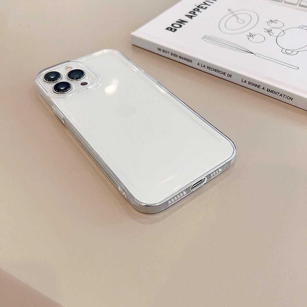 Měkký silikonový obal Fashion Flexibilní pouzdro TPU Full Back Cover pro iPhone Samsung Xiaomi Poco Redmi HUAWEI HONOR