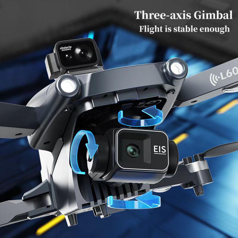 L600 Drone With Screen Controlled 5G GPS Profissional 8K HD Camera 3-axis Gimbal Obstacle Avoidance Brushless RC Quadcopter Toys