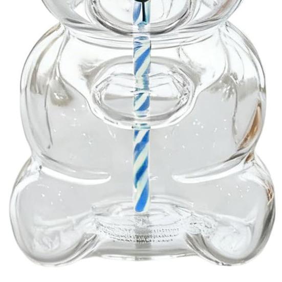 Bjørn Drikkekopp Søt Kaffekopp 20oz Morsomme Glasskopper for Kaffe Melk Te Juice Varmebestandig Glass for Selskaper Hjemmekontor