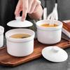 Sky Bird Ceramic Steaming Bowl with Lid