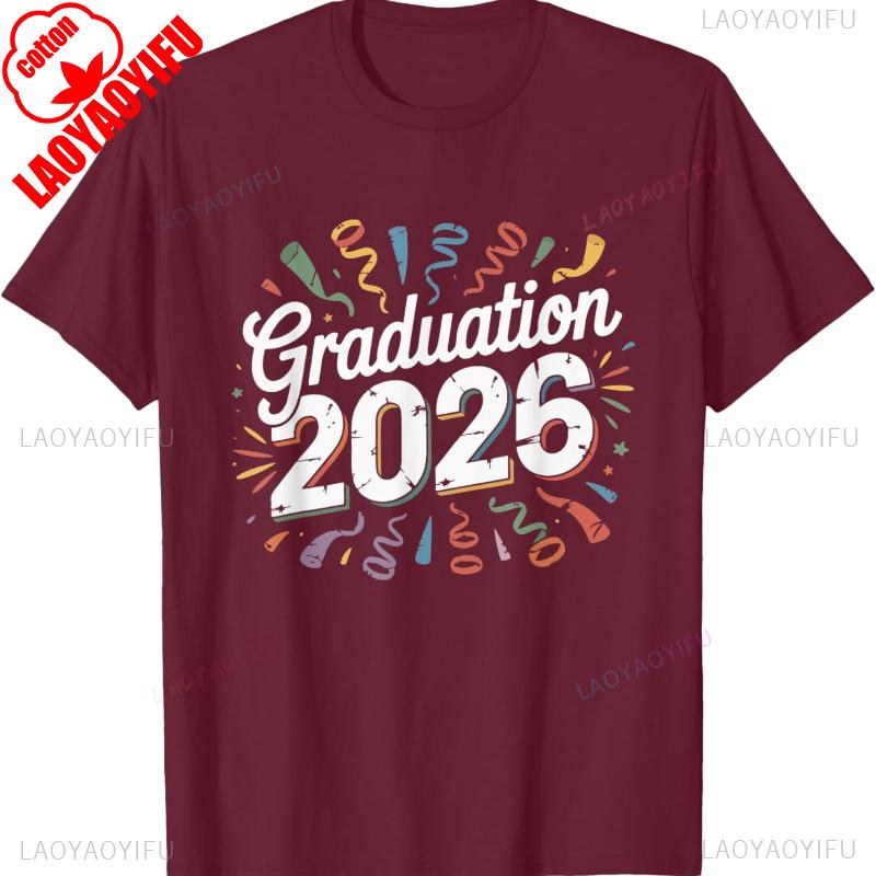 Happy Lunar New Year De Re Mise Hello 2026 Pour Senior Unisex Simple Graphic TShirt Crewneck Casual Style Regular Short Sleeve