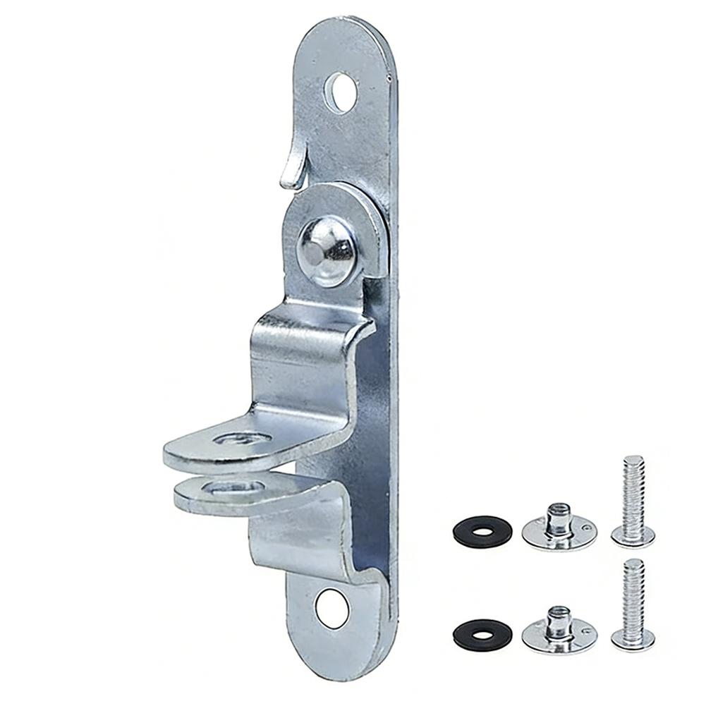 

1 set Closed Car Cargo Trailer Door Hasps Enclosed Trailer Door Latch Bar Padlock Lock Handle Cam Lock Keeper with Screws Nuts