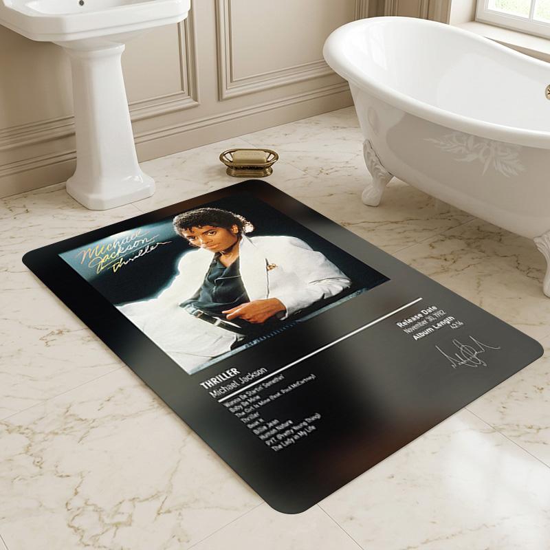 Michael Jackson Award Living Room Nonslip Area Rug Soft Carpet For Bedroom Gameoom Playroom Sofa Office Home Decor Doormat