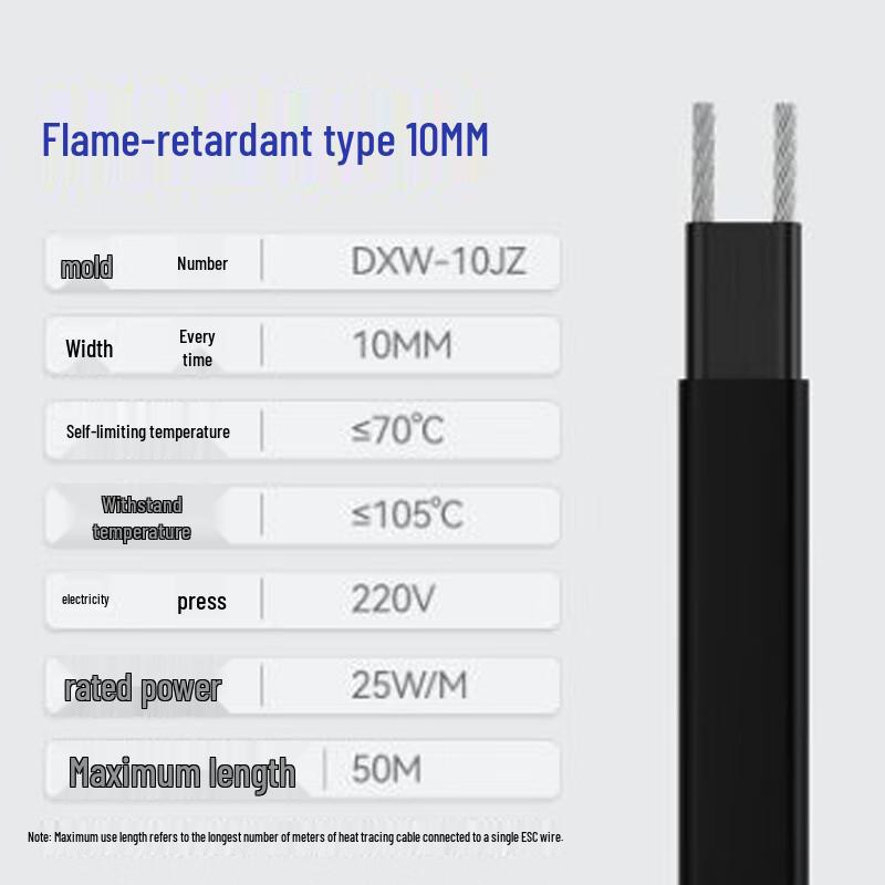 

Self-Regulating Electric Heat Trace Cable