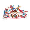 Chinese New Year Window Decoration Paper Stickers (5-Pack)